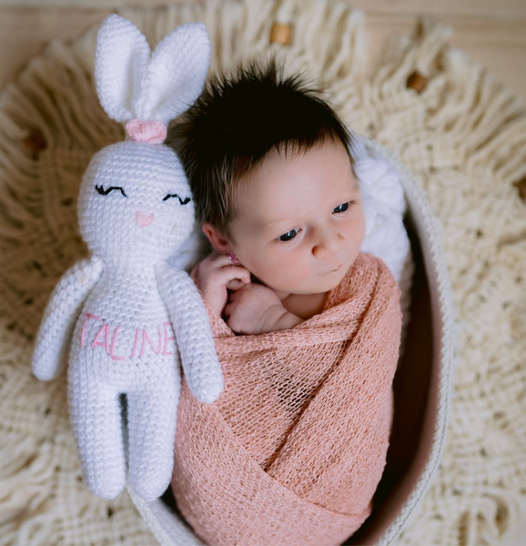 White Girl Bunny Toy