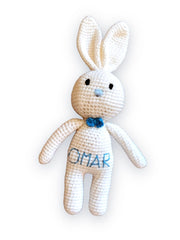 White Boy Bunny Toy