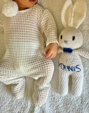 White Boy Bunny Toy